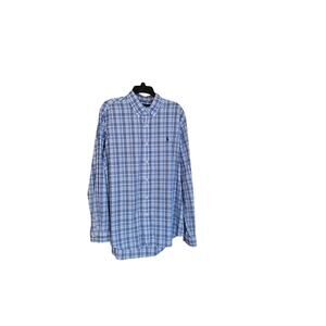 Ralph Lauren Classic Fit Men’s Blue/White Plaid Shirt